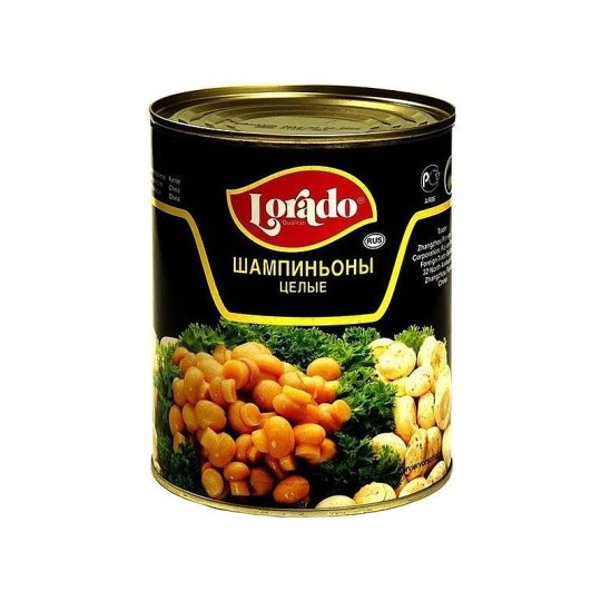 Шампиньоны Lorado Целые 850мл