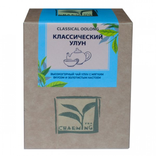 CHARMING TEA|Чай зеленый  классический улун листовой 100 г