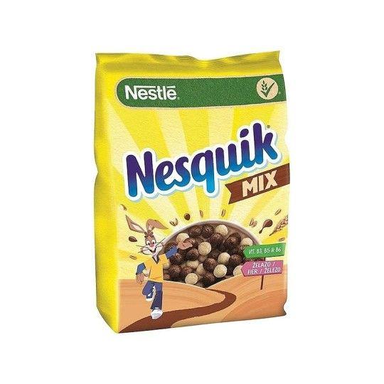 ГОТОВЫЙ ЗАВТРАК NESQUIK MIX ШОКОЛАДНЫЕ ШАРИКИ 460ГР