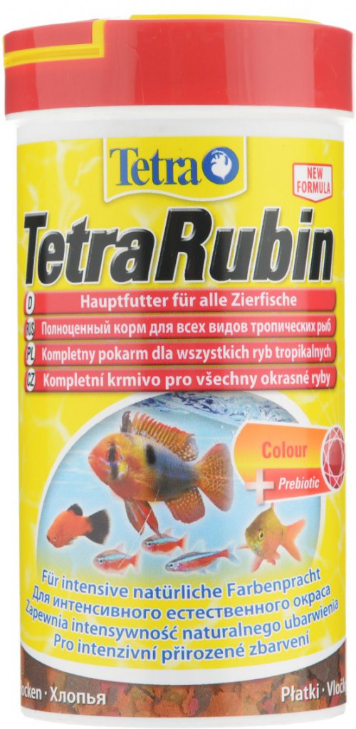 Корм в виде хлопьев для здоровья и красоты рыб Tetra Rubin 100мл