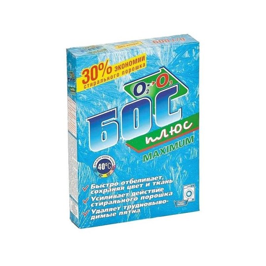 Отбеливатель-пятновыводитель БОС плюс, 600гр