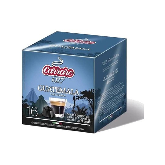 КОФЕ В КАПСУЛАХ CARRARO GUATEMALA ДЛЯ DOLCE GUSTO 112ГР