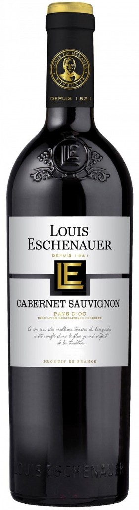 Вино "Louis Eschenauer" Cabernet Sauvignon красное сухое 12% 0,75 л. (Франция)