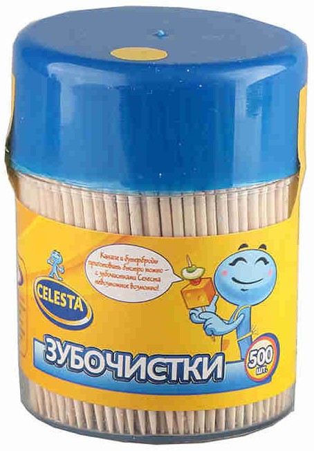 Зубочистки Celesta 500 шт