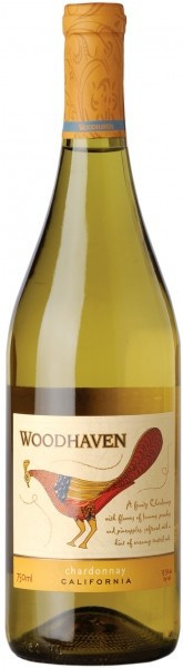 Вино белое Woodhaven Chardonnay сухое 0,75 л (США)