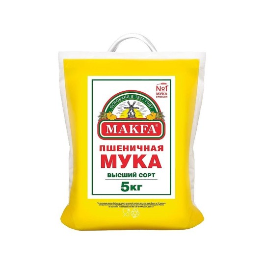 МУКА MAKFA В/С 5КГ МЕШ