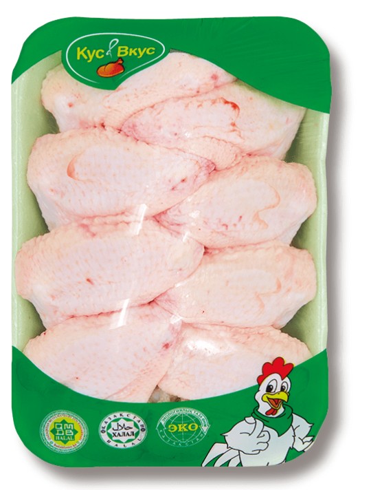 26 КРЫЛО КУС ВКУС ЦЫПЛЕНКА-БРОЙЛЕРА ОХЛ. ВЕС/13