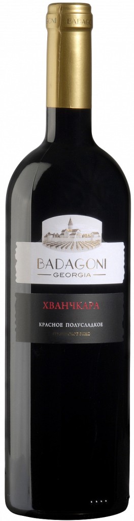 Вино Badagoni Хванчкара красное полусладкое 0.75 л. (Грузия)