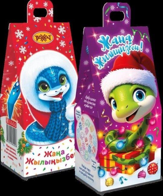 Подарок Новогодний Рахат Змейка 300 Г