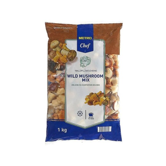 Микс лесных грибов Metro Chef замороженная, 1 кг.