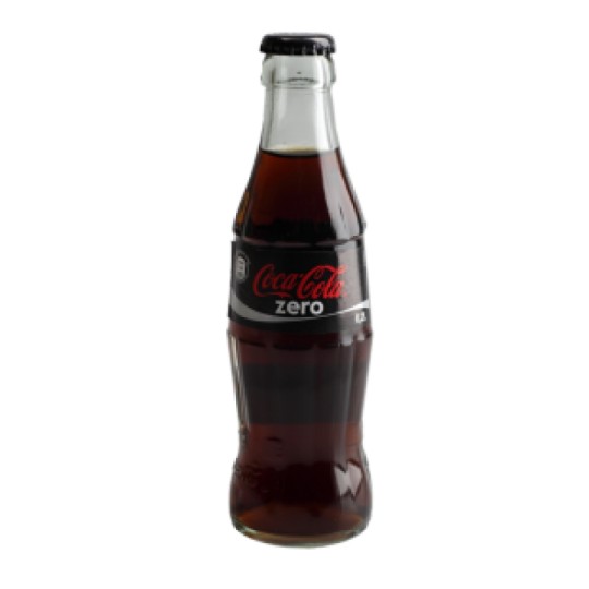 Coca-Cola zero 0,25 л в стекле