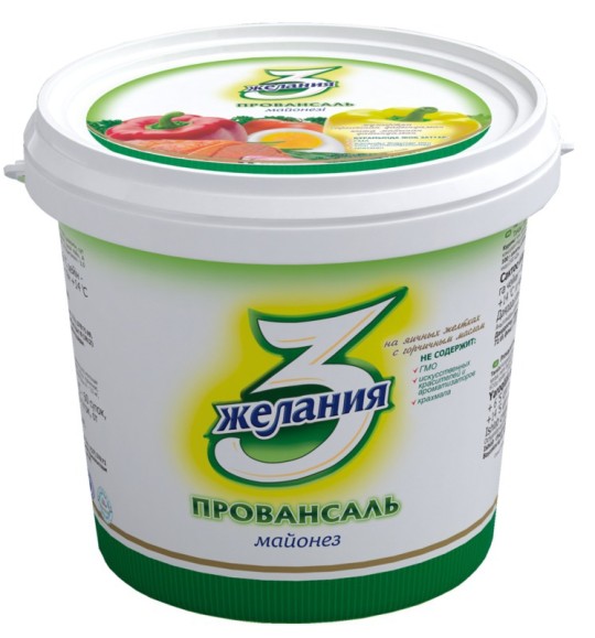 Майонез "3 Желания" Провансаль 5 кг.