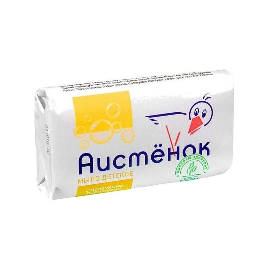 Мыло детское Аистенок с молочными протеинами 200 г