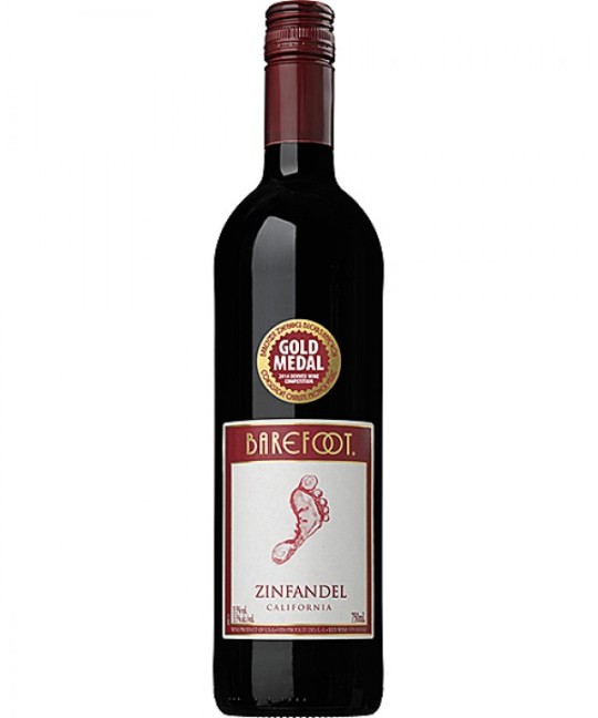Barefoot Zinfandel California красное полусухое 0.75
