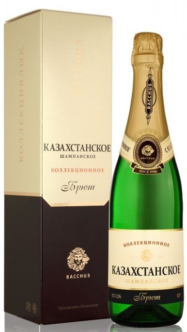 Шампанское Казахстан брют 0,75 л (Казахстан)