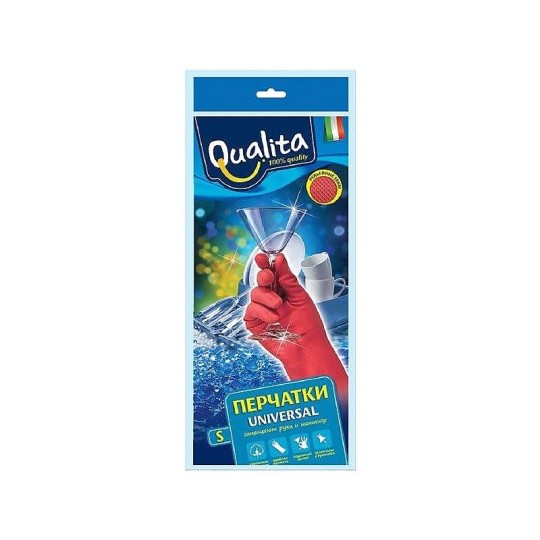 Перчатки QUALITA UNIVERSAL размер S 1 пара
