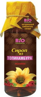 Сироп из топинамбура Bio National малина 250 мл