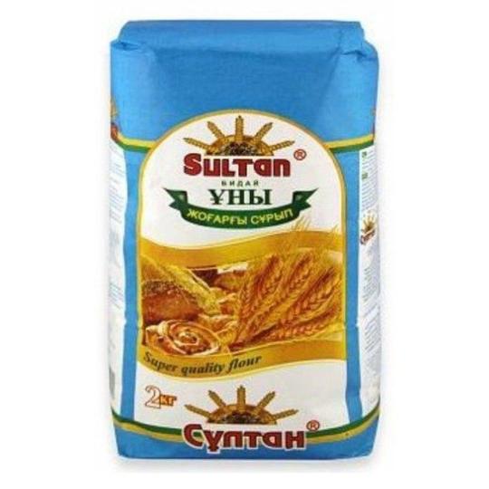 Мука Sultan высший сорт, 2 кг.