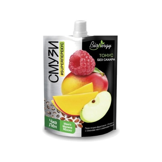 СМУЗИ BIONERGY ТОНУС С СЕМЕНАМИ ЧИА 120Г Д/П