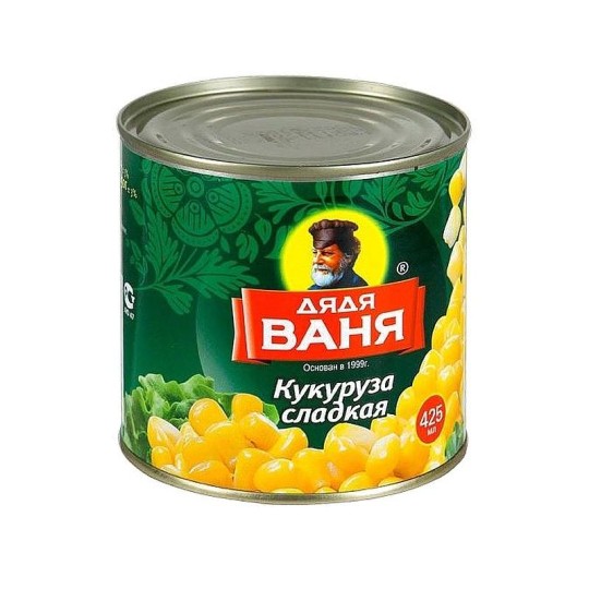 340Г КУКУРУЗА СЛАДКАЯ ДЯДЯ ВАНЯ