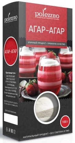 Агар-агар Polezzno 100 г