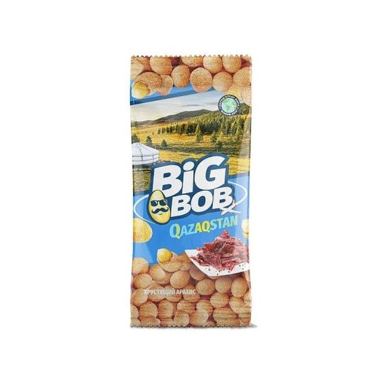 Арахис Big Bob Казахстан хрустящий со вкусом вяленой конины 50 г