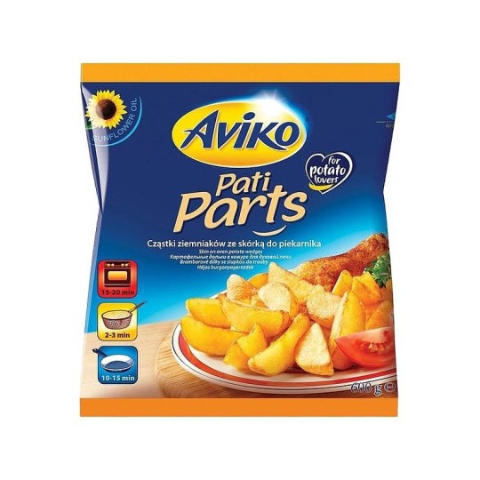 Дольки картофельные Aviko замороженные 600 г