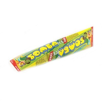 Мороженое Бомба,  фруктовый лед с сиропом и кусочками киви, 150 гр