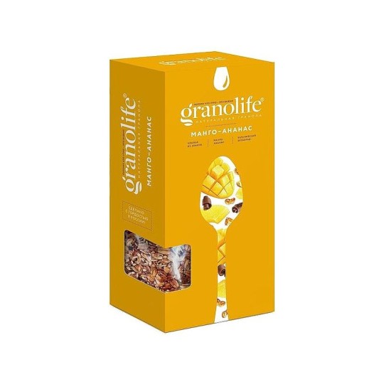 Гранола GRANOLIFE манго/ананас 200 г