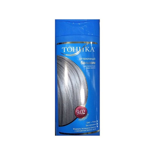 Бальзам Тоника оттеночный 9.02 перламутр для полностью седых волос 150 мл