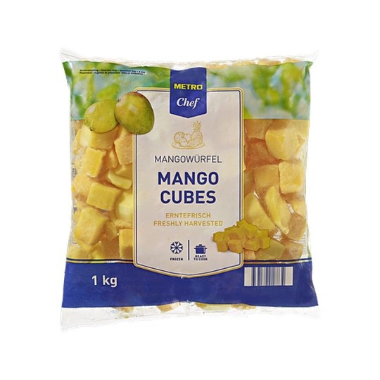 Манго кубики Metro Chef, замороженные, 1 кг
