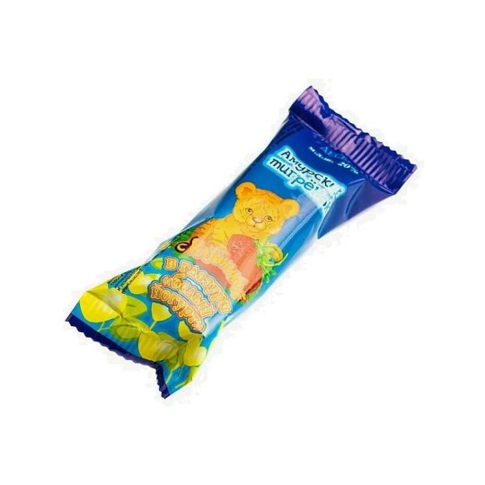 ДЕСЕРТ АМУРСКИЙ ТИГРЕНОК С КЛУБНИКОЙ В БЕЛОМ ЙОГУРТЕ 38ГР