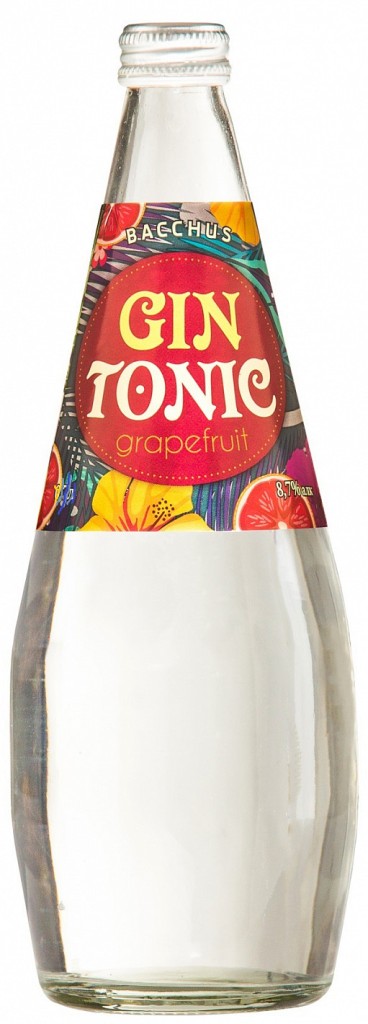 Джин-тоник Бахус грейпфрут 0,7 л