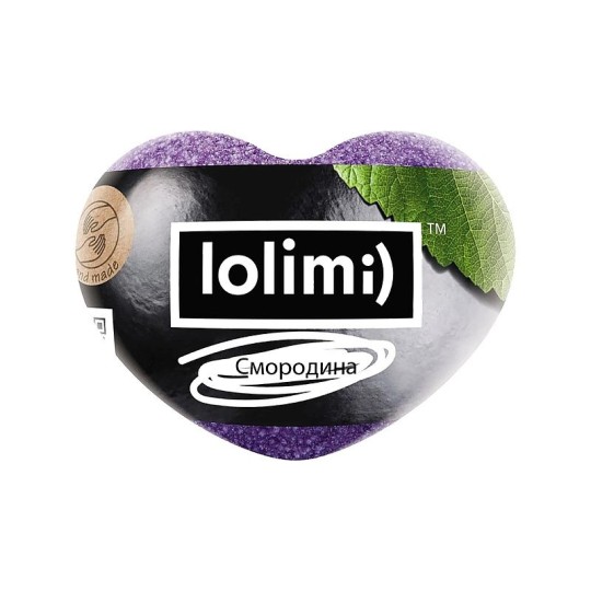БОМБА LOLIMI Д/ВАНН СМОРОДИНА СЕРДЦЕ 145ГР