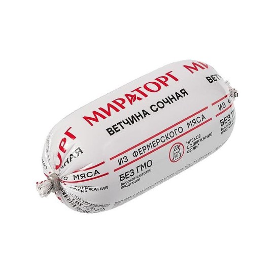 Ветчина Сочная 400г Мираторг