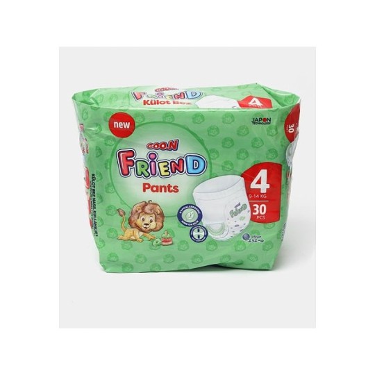 GOO.N FRIEND 4 ПОДГУЗНИКИ-ТРУСИКИ 30 ШТ 9-14КГ 1*4