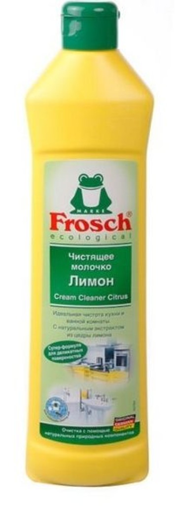 Чистящий крем FROSCH для ванной и комнаты Лимон, 0,5л