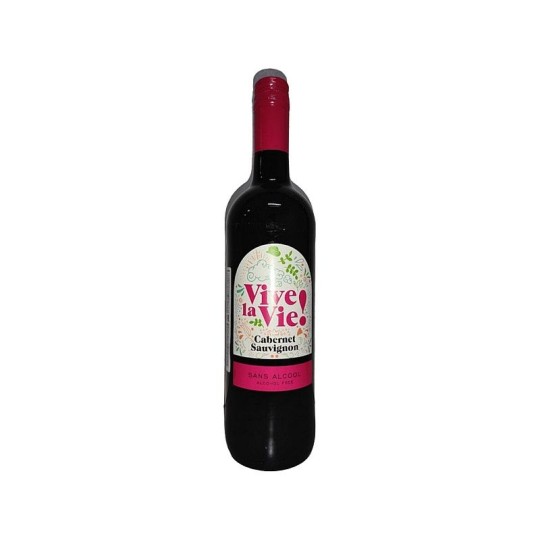 Вино сладкое красное безалкогольное VIVE LA VIE CABERNET SAUVIGNON 0.75