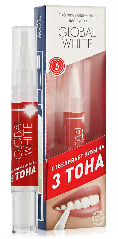 5МЛ Отбеливающий карандаш Global White
