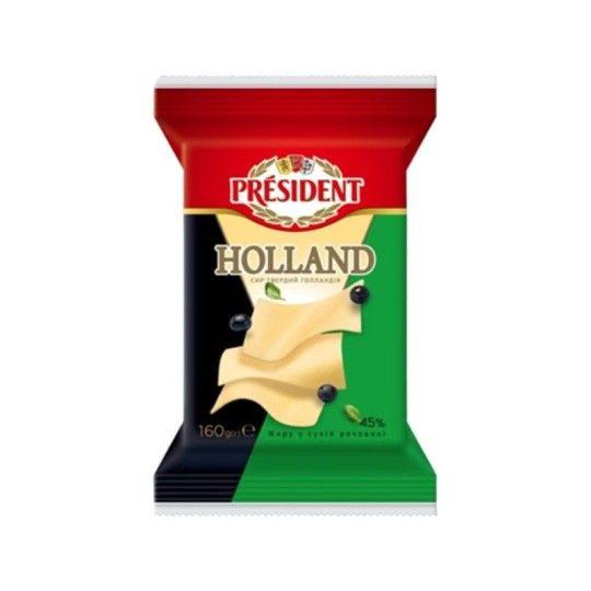 160Г СЫР ТВЕРД HOLLAND ПОРЦ 45