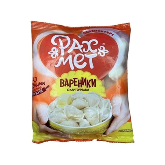 ВАРЕНИКИ РАХМЕТ С КАРТОФЕЛЕМ 350ГР