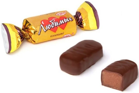 Конфеты любимые Рахат, вес.