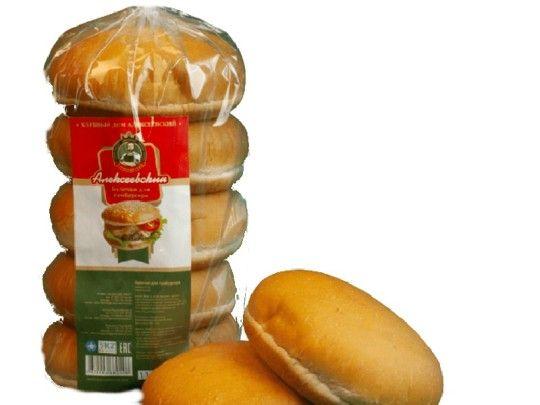 Булочки для гамбургеров; Алексеевский 5шт 290гр