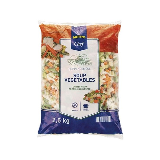 Овощи суповые Metro chef замороженные 2,5 кг.