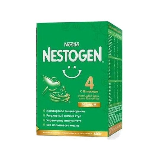 Смесь молочная сухая Nestogen 4 с 18 месяцев 600 г