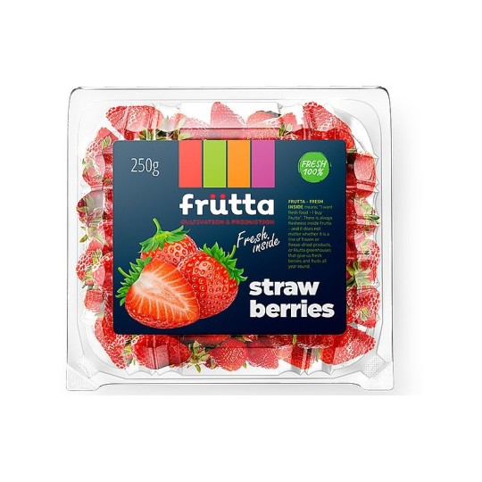  КЛУБНИКА СВЕЖАЯ FRUTTA 250ГР