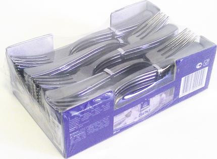 Вилки HORECA SELECT одноразовые металлизированные, 50шт