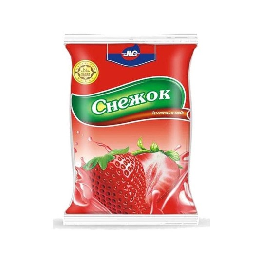 JLC снежок (клубника)- 2,5%, 0,9 л.