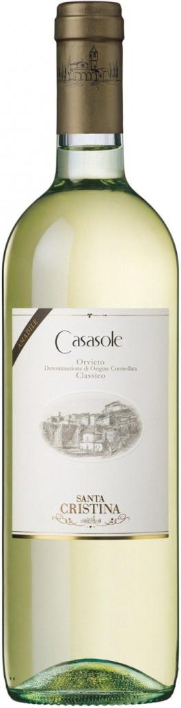 Вино "Casasole", Orvieto Classico DOC белое полусладкое 10% 0,75 л (Италия)