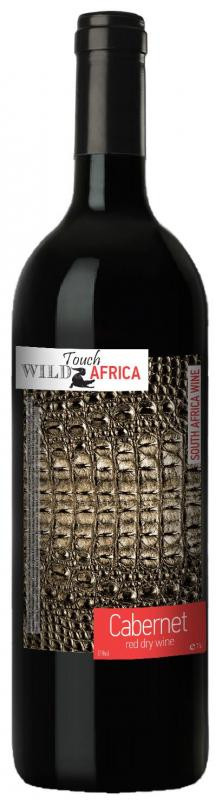 Вино Touch Wild Africa Cabernet красное сухое 12% 0,75 л. (ЮАР)